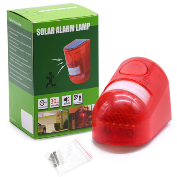 Solar Alarm Lamp